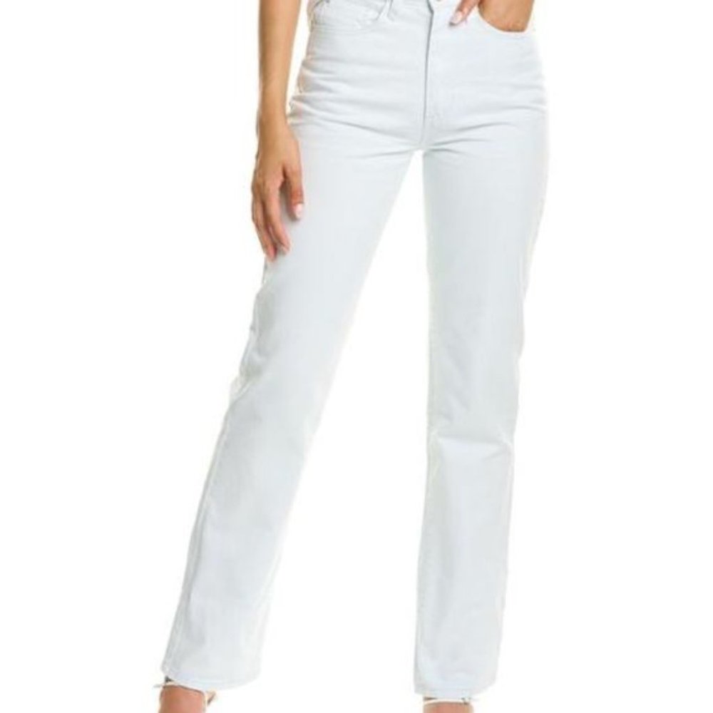 WeWoreWhat Kick-Flare Stretch Denim Zut Super Bleach Sz 27 ($148 MSRP) - NWT